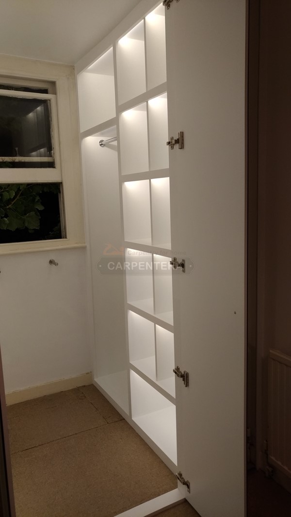 wardrobe with lights - london